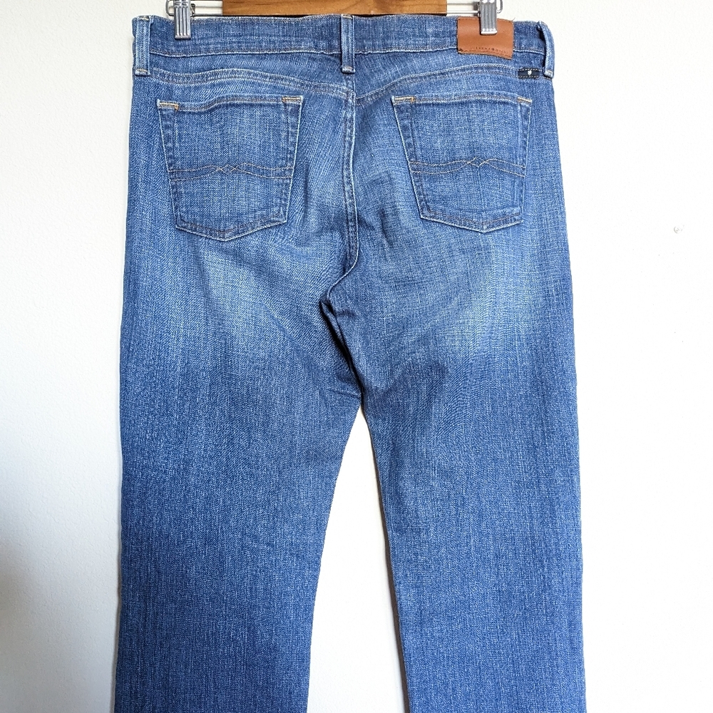 Lucky brand medium wash denim straight leg jeans size 10/30 - Picture 5 of 9